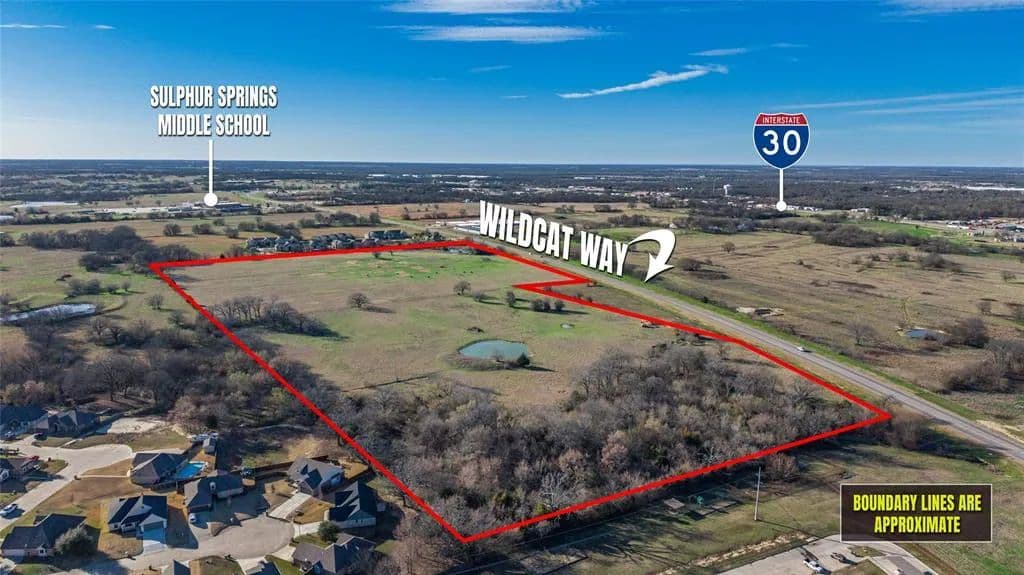 Vacant Land in Sulphur Springs - land for sale