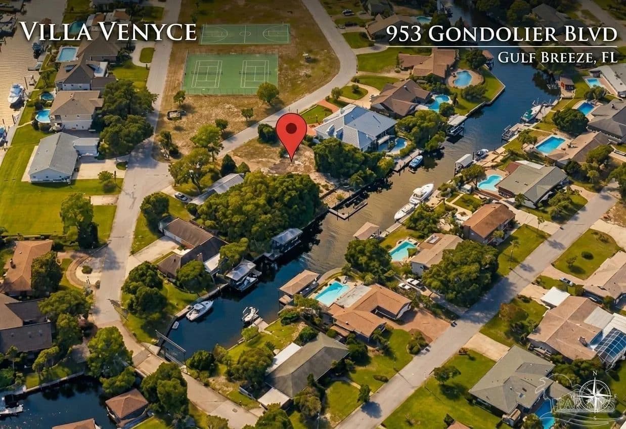 Property from 953 Gondolier Blvd - KW - Gulf Breeze, Florida, 32563
