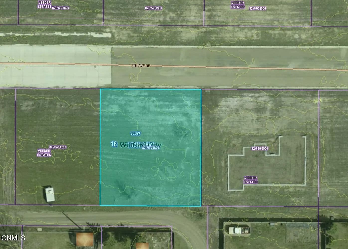 Property from Tbd 7th Avenue NE - KW - Watford City, North Dakota, 58854