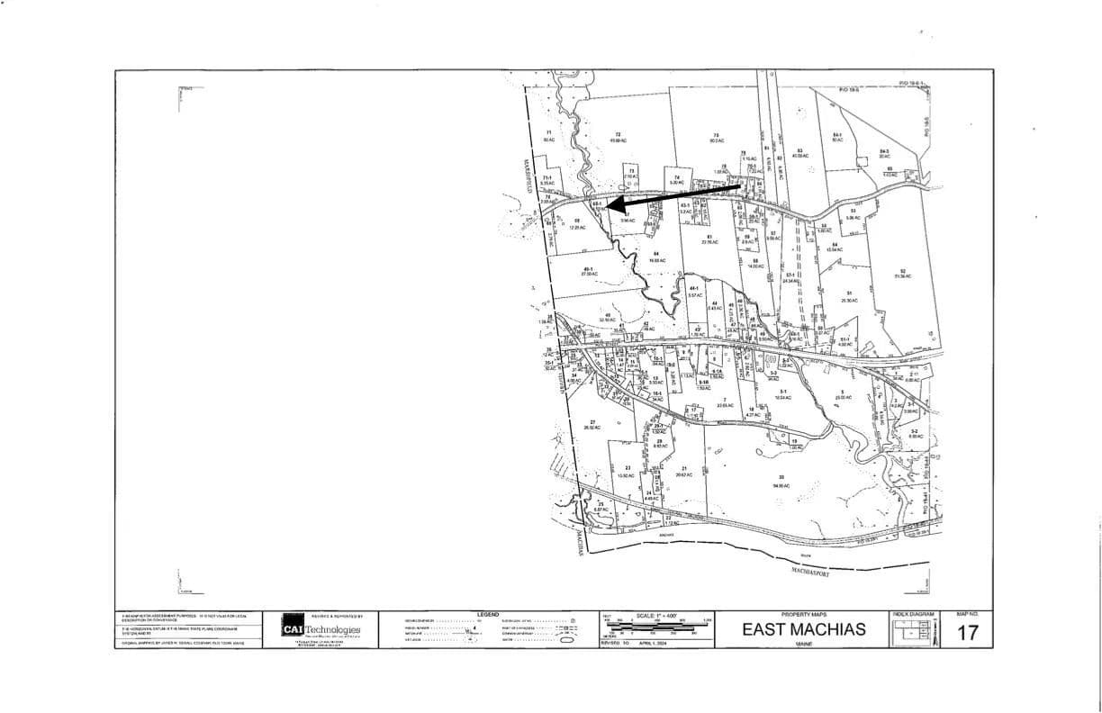 4.5 Acres of Land for Sale in East Machias, Maine - East Machias, Maine, 04630
