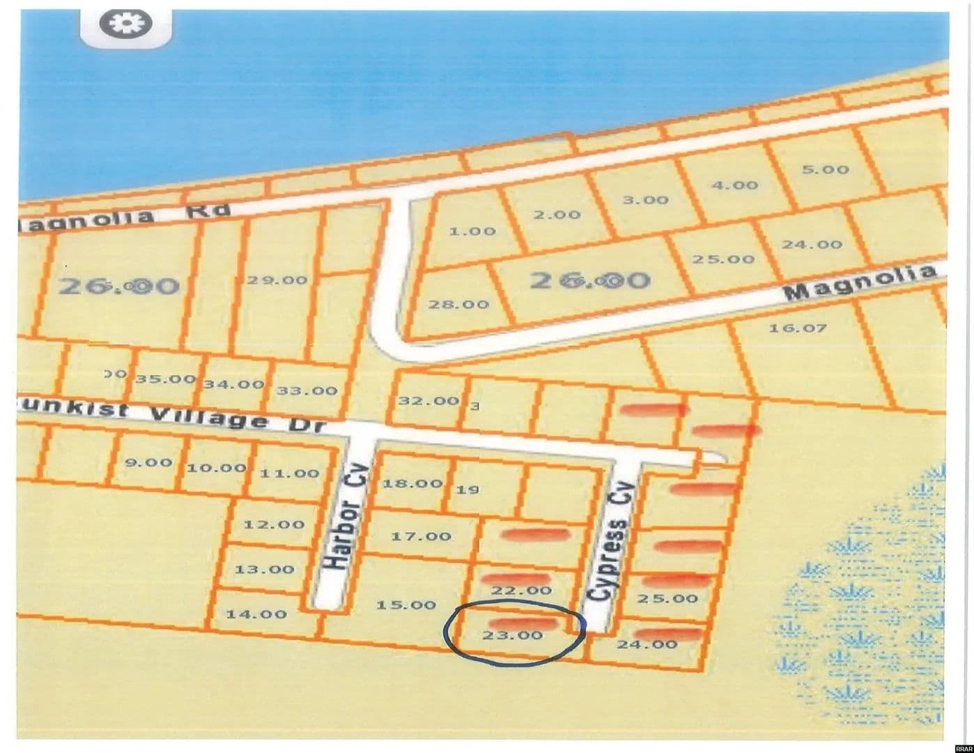 Property from Lot 20 Cypress Cove - KW - Tiptonville, Tennessee, 38079