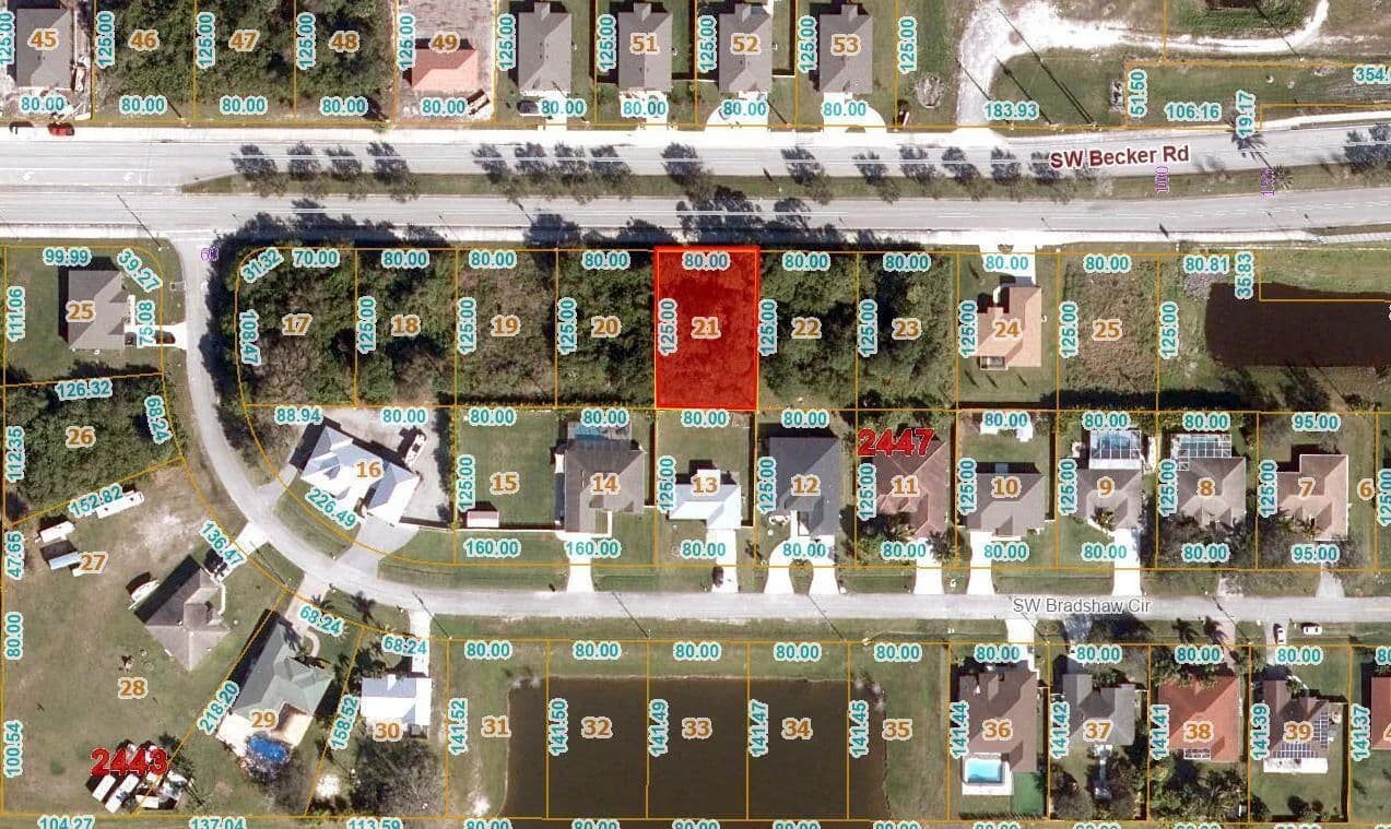 Property from 128 SW Becker Road - KW - Port St Lucie, Florida, 34953