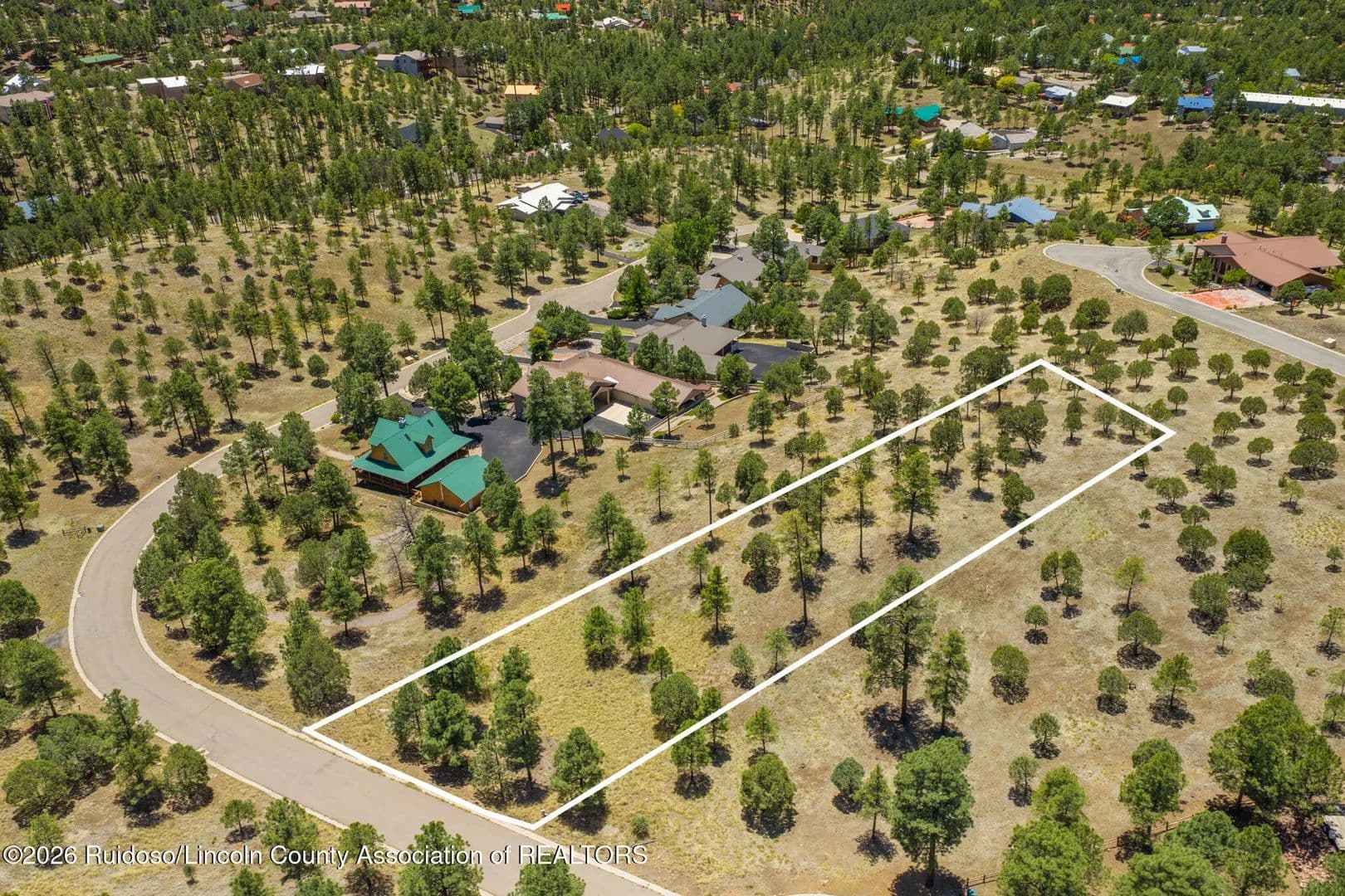 Property from 135 Charles McClellan Drive - KW - Ruidoso, New Mexico, 88345