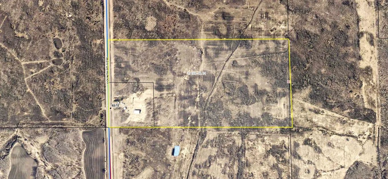 Property from TBD Tract B County Road 1 SW - KW - Baudette, Minnesota, 56623