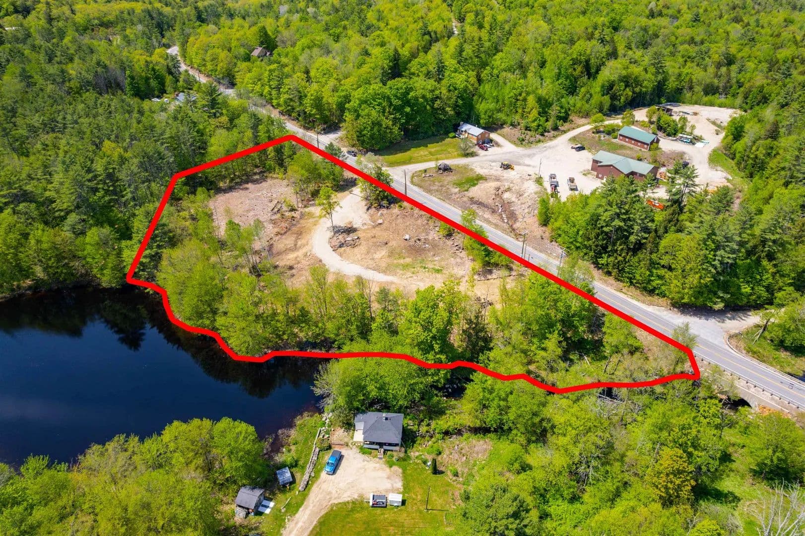 Property from 276 NH Route 104 - KW - Danbury, New Hampshire, 3230
