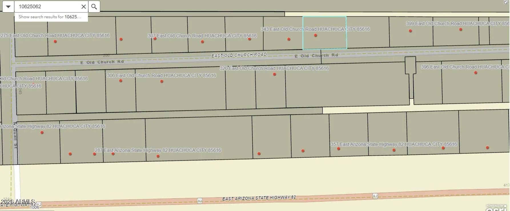 Property from 343 E OLD CHURCH Road #- - KW - Huachuca City, Arizona, 85616
