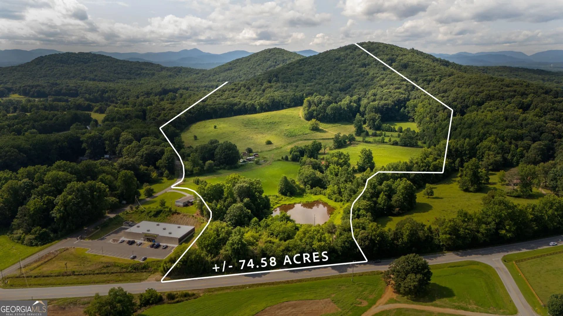 75.95 Acres of Land for Sale in Cleveland, GA - Cleveland, Georgia, 30528