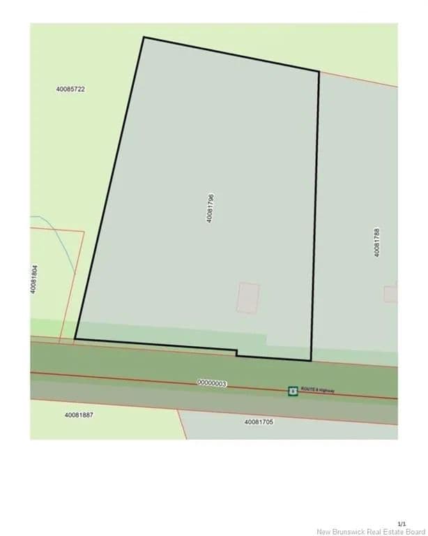 Land for Sale in New Bandon, 7405 Route 8 - land for sale