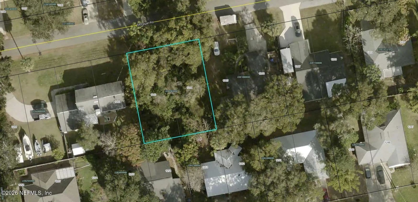 Property from 122 MOHEGAN Road - KW - , Florida, 32086