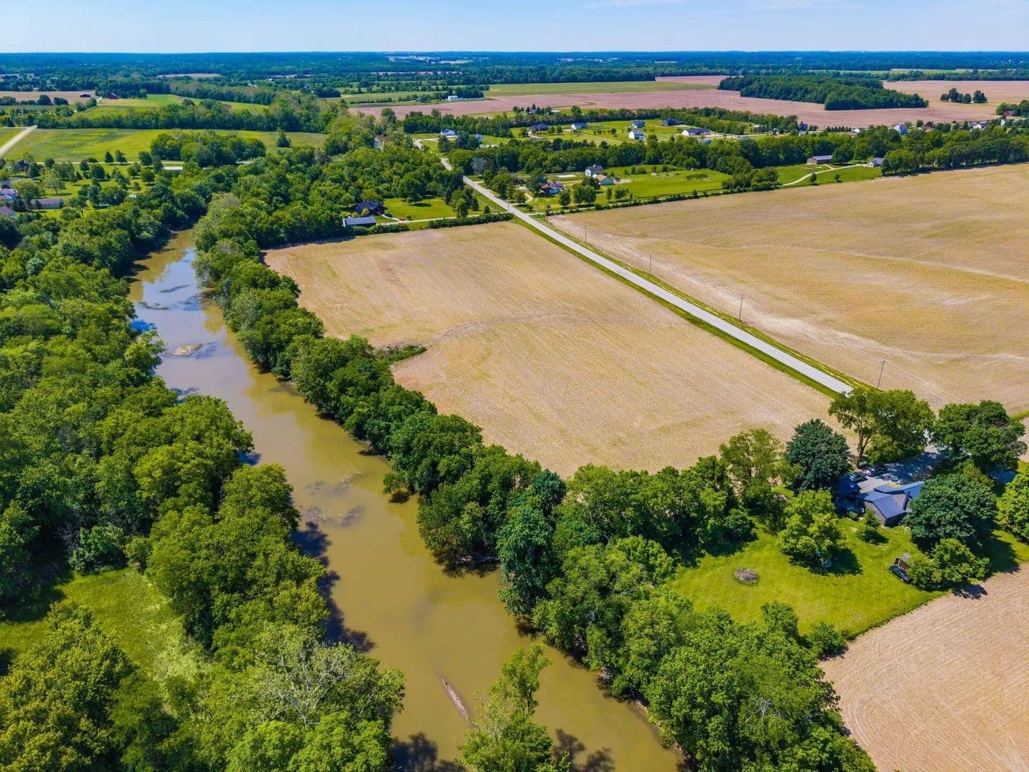 12.29 Acres of Land for Sale in Ostrander, Ohio - Ostrander, Ohio, 43061