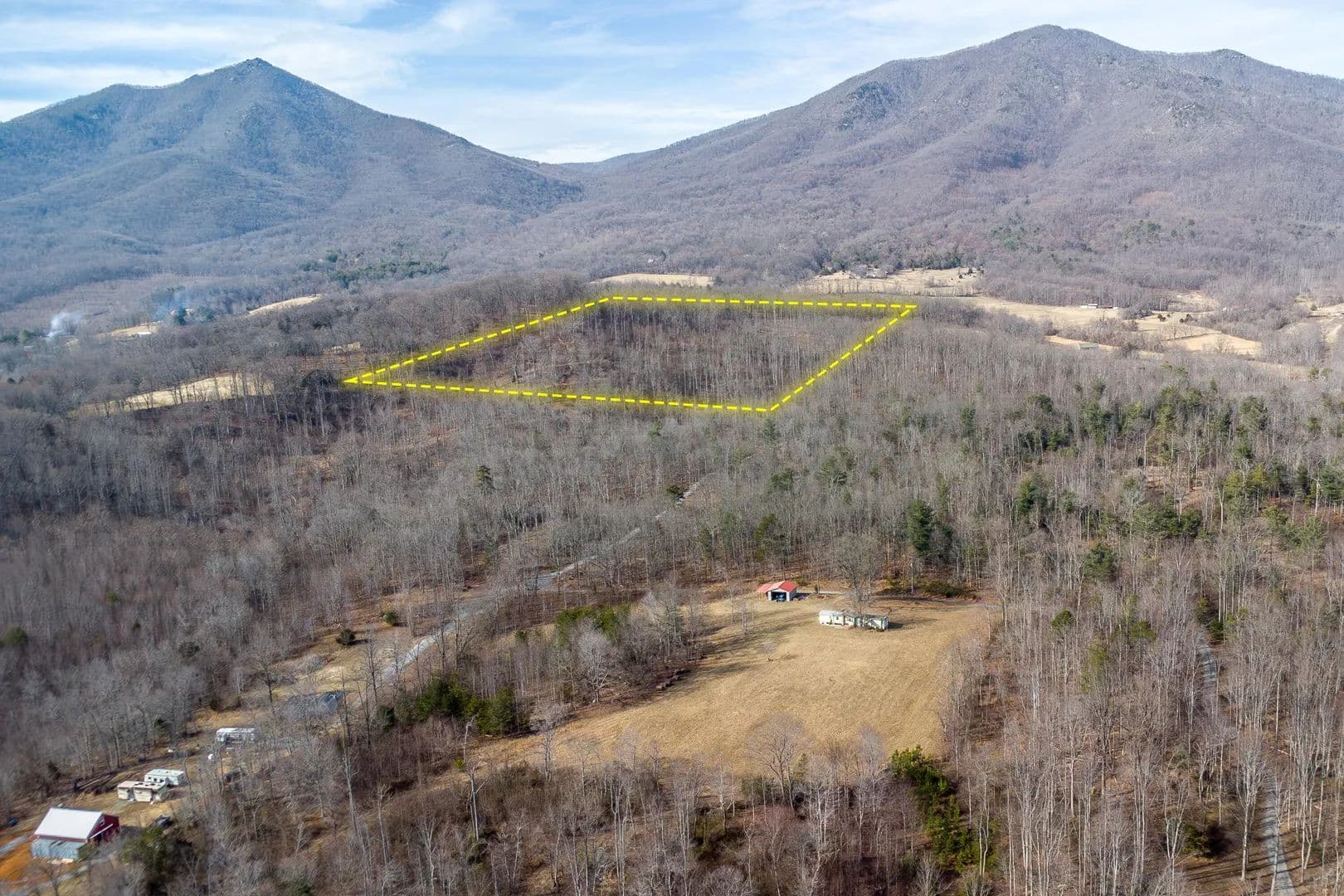 Property from Lot 3 Meadors Mill RD - KW - Bedford, Virginia, 24523