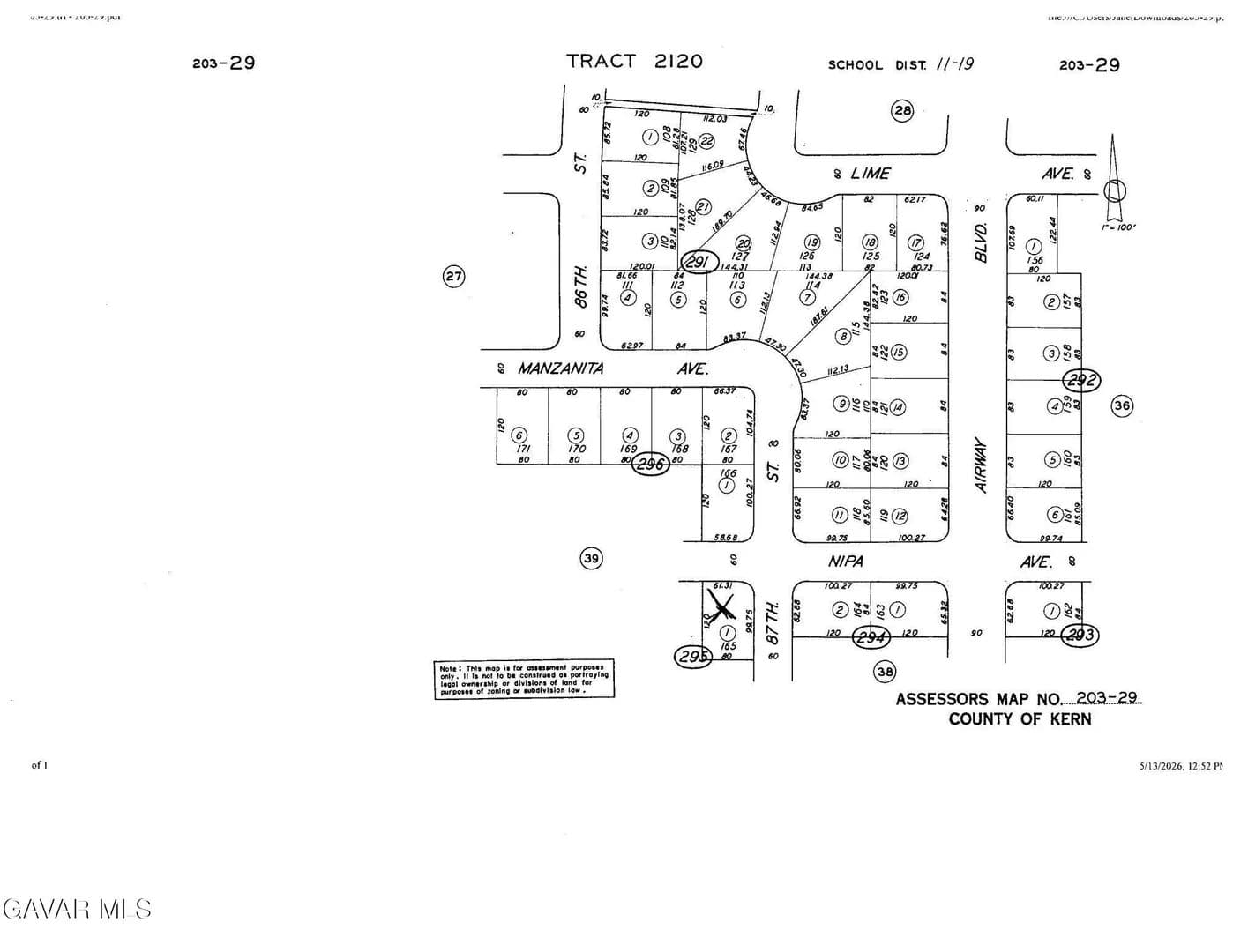 0.23 Acres of Land for Sale in California City, California - California City, California, 93505