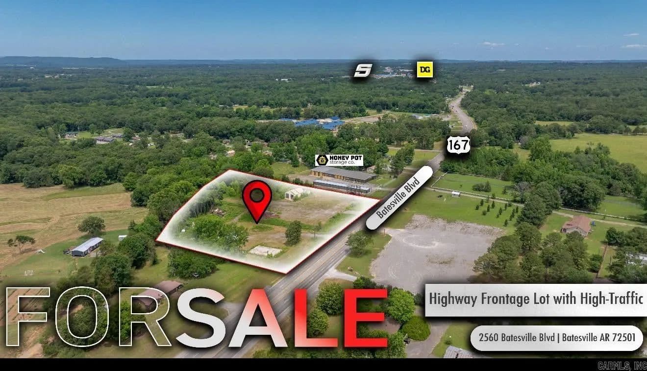 Property from 2560 Batesville Boulevard - KW - Southside, Arkansas, 72501
