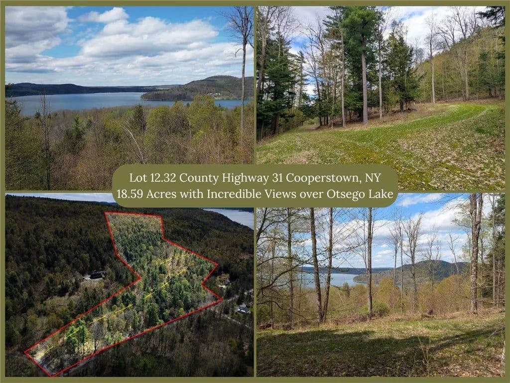 Property from Lot 12.32 County Highway 31 - KW - Cooperstown, New York, 13326