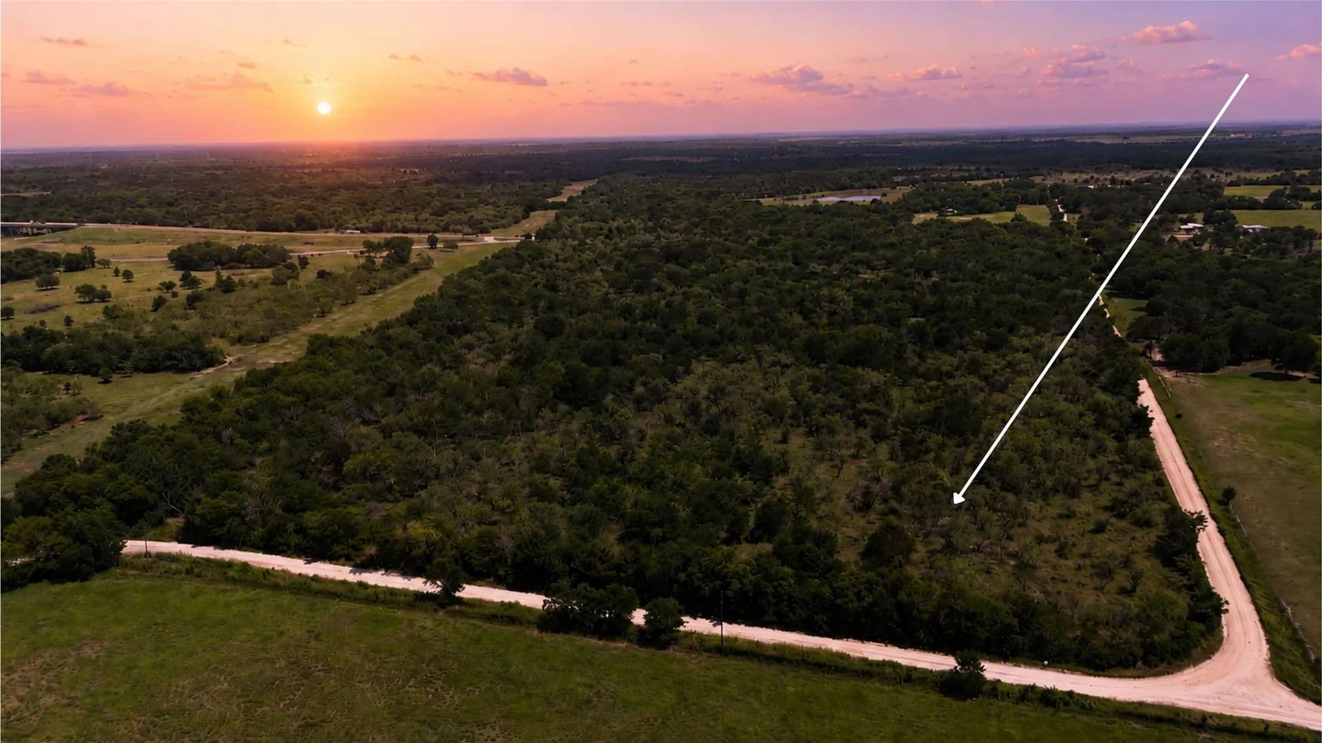 Property from TBD 4 Acres SW CR 2170 - KW - Richland, Texas, 76681