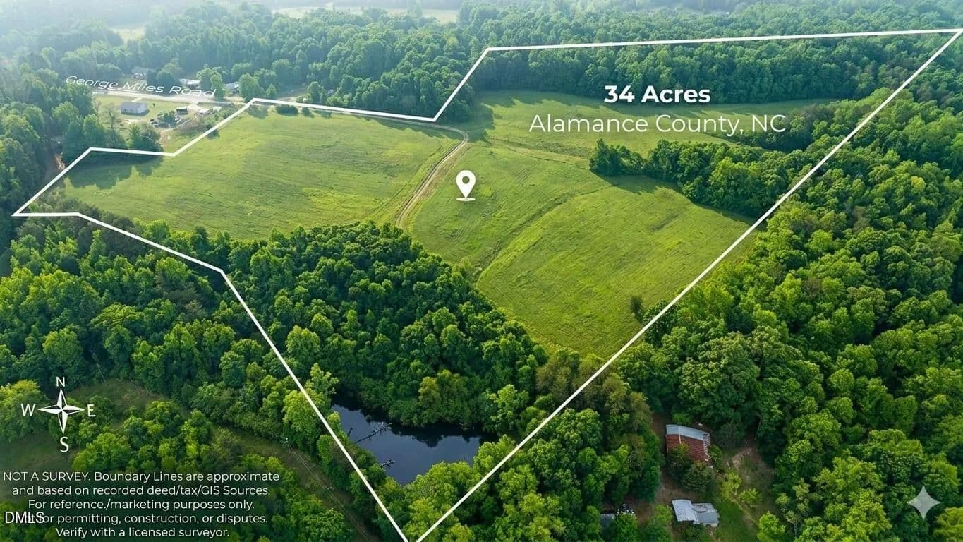 Property from 1 George Miles Road - KW - Burlington, North Carolina, 27217