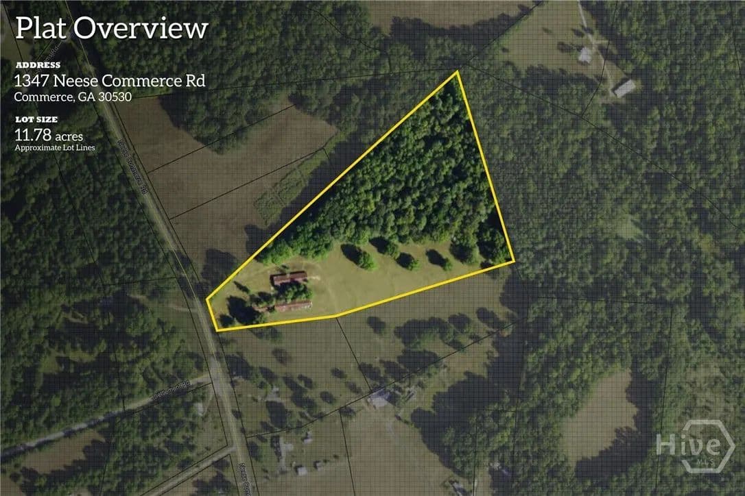 11.78 Acres of Land for Sale in Commerce, GA - Commerce, Georgia, 30530