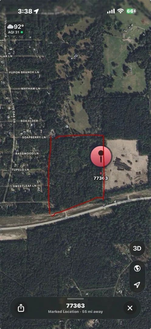 Land for Sale in Plantersville, Texas - Plantersville, Texas, 77363
