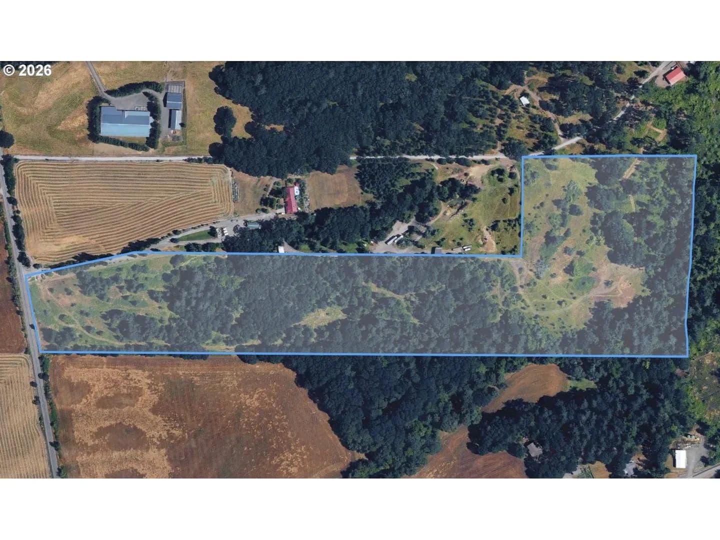 Property from 0 Spring Hill Rd. - KW - Gaston, Oregon, 97119