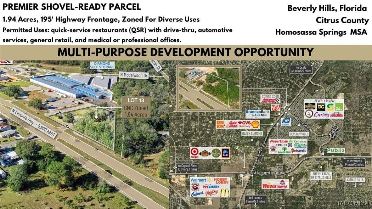 Lots & Land-Other in Beverly Hills - Beverly Hills, Florida, 34465