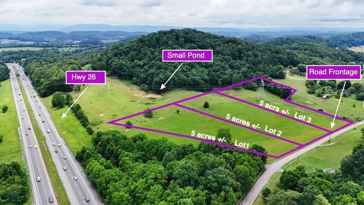 5 Acres of Land for Sale in Johnson City, TN - Johnson City, Tennessee, 37615