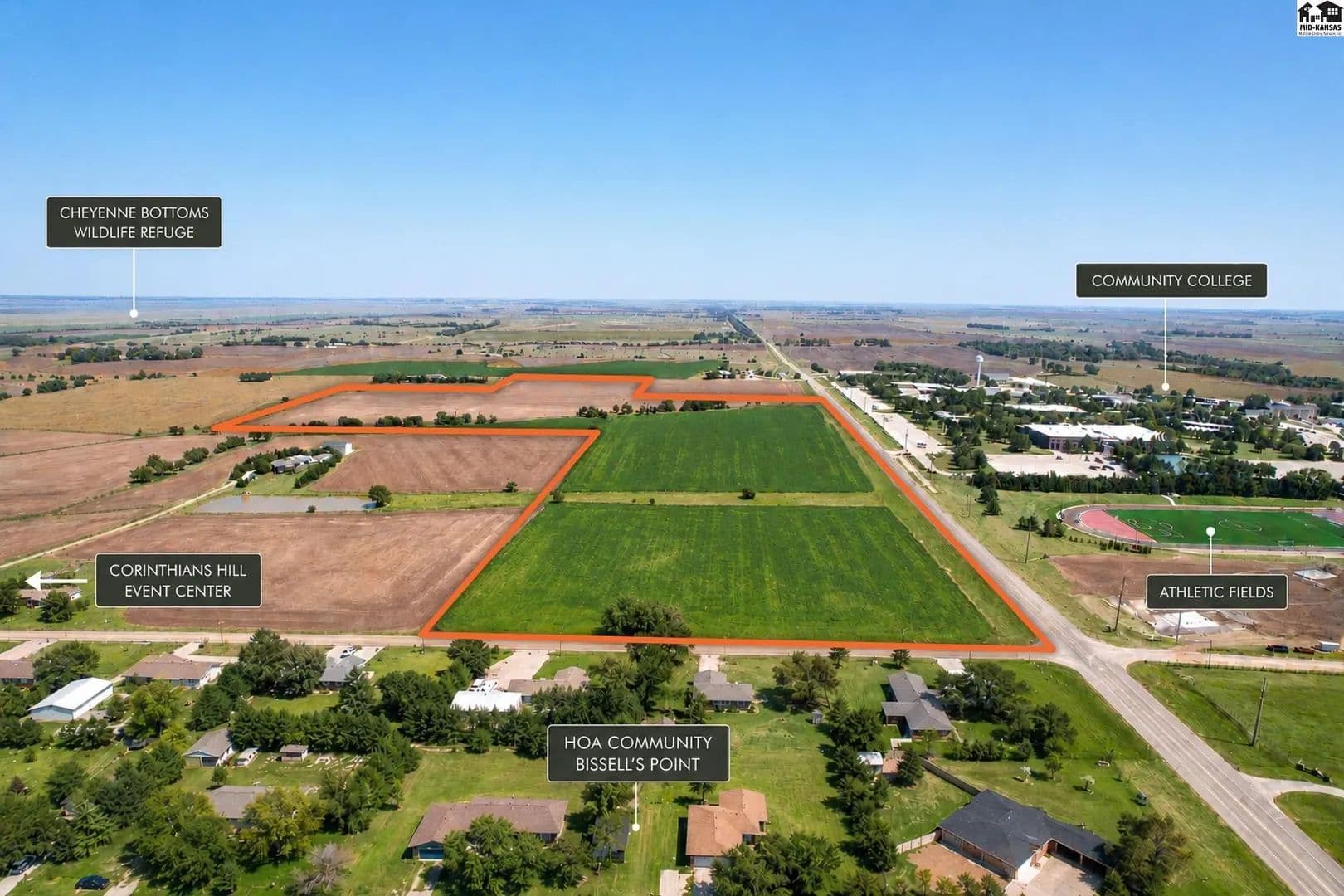 51.63 Acres of Land for Sale in Great Bend, KS - Great Bend, Kansas, 67530
