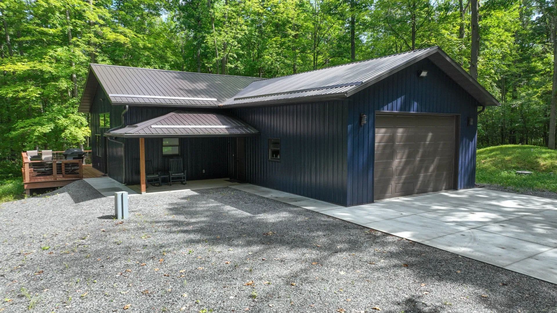 Legacy Whitetail Retreat — 65 Acres with New Custom Hunting Cabin off Dead-End Road in Clark County, Wisconsin - Willard, Wisconsin, 54493