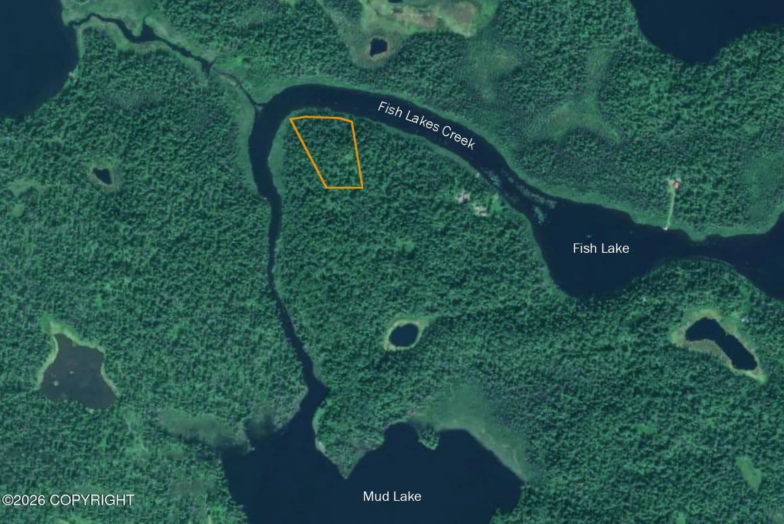 Property from 389 Fish Lake Creek - KW - Skwentna, Alaska, 99667