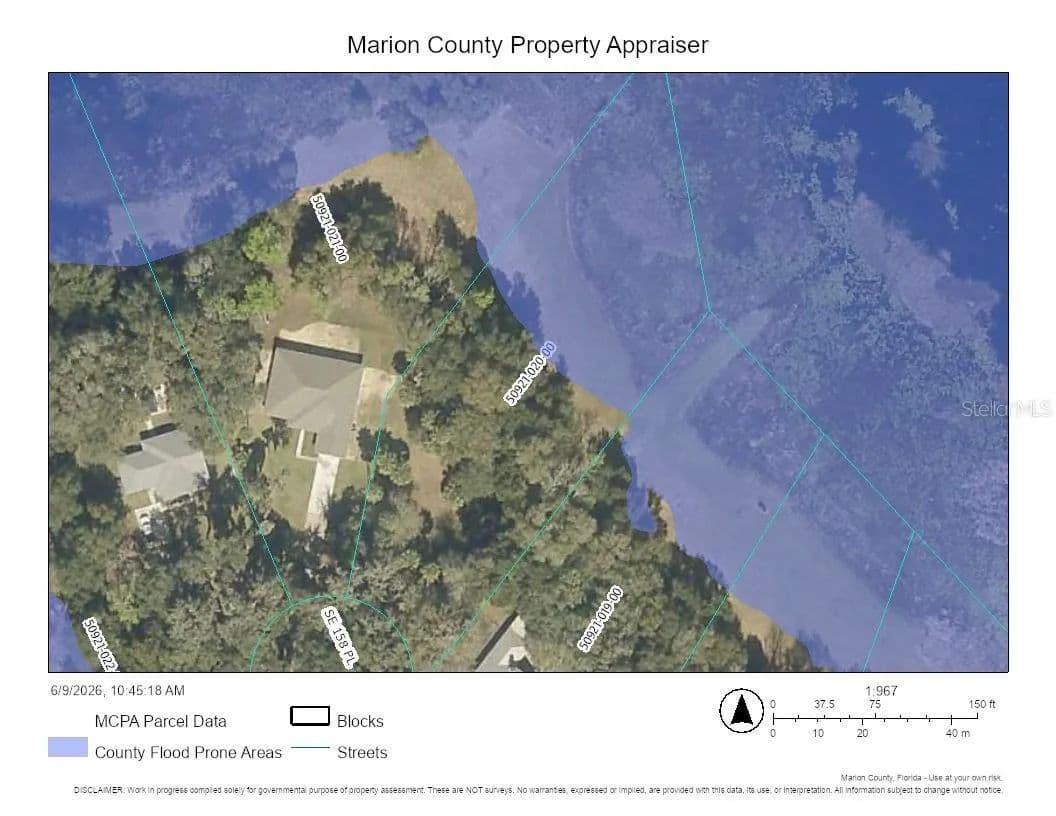 Property from SE 158TH PLACE - KW - Umatilla, Florida, 32784