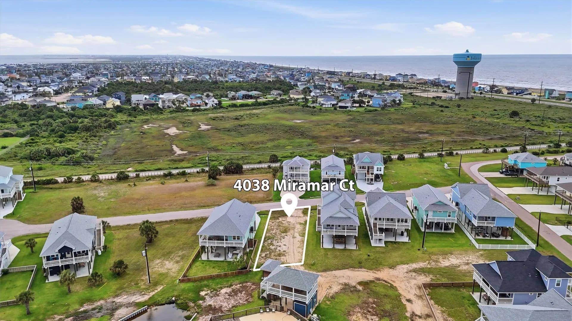 Property from 4038 Miramar Court - KW - Galveston, Texas, 77554