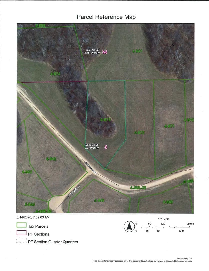 1.13 Acres of Land for Sale in Bloomington, Wisconsin - Bloomington, Wisconsin, 53801