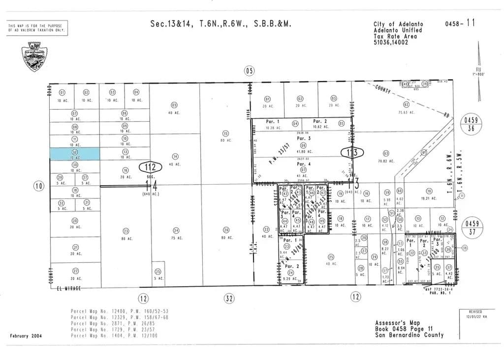 10 Acres of Land for Sale in Adelanto, CA - Adelanto, California, 92301