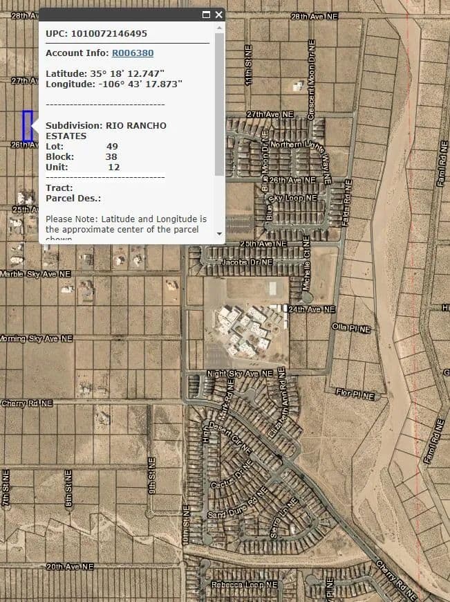 Property from 731 Nightglow Avenue NE - KW - Rio Rancho, New Mexico, 87124