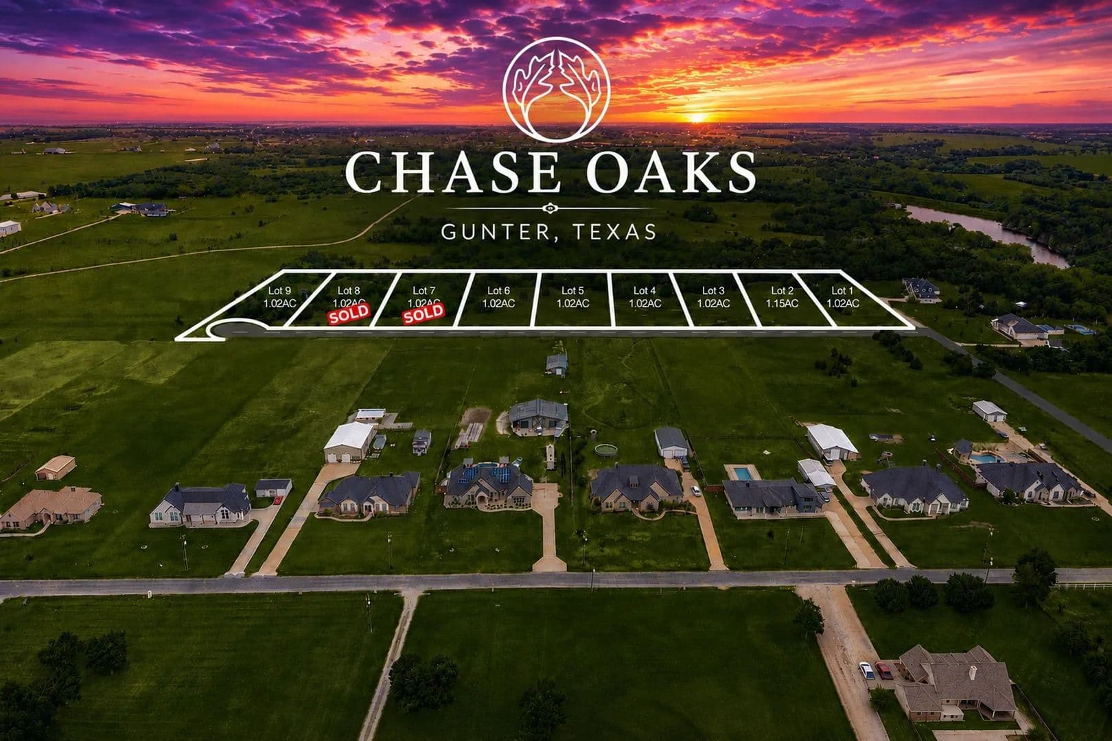 12.1 Acres of Land for Sale in Gunter, TX - Gunter, Texas, 75058