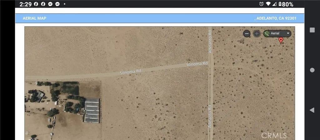 Property from 0 Sonoma Rd - KW - Adelanto, California, 92301