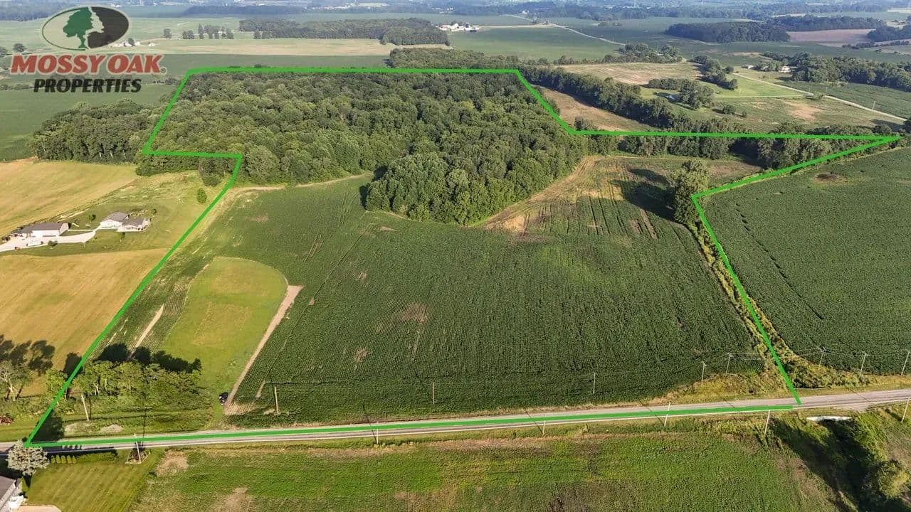 For Sale - 74 +/- Wooded & Tillable - Exceptional Hunting With Timber Value - Miami County Indiana - Macy, Indiana, 46951