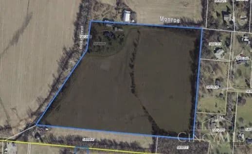 27 Acres of Land for Sale in Monroe, Ohio - Monroe, Ohio, 45044
