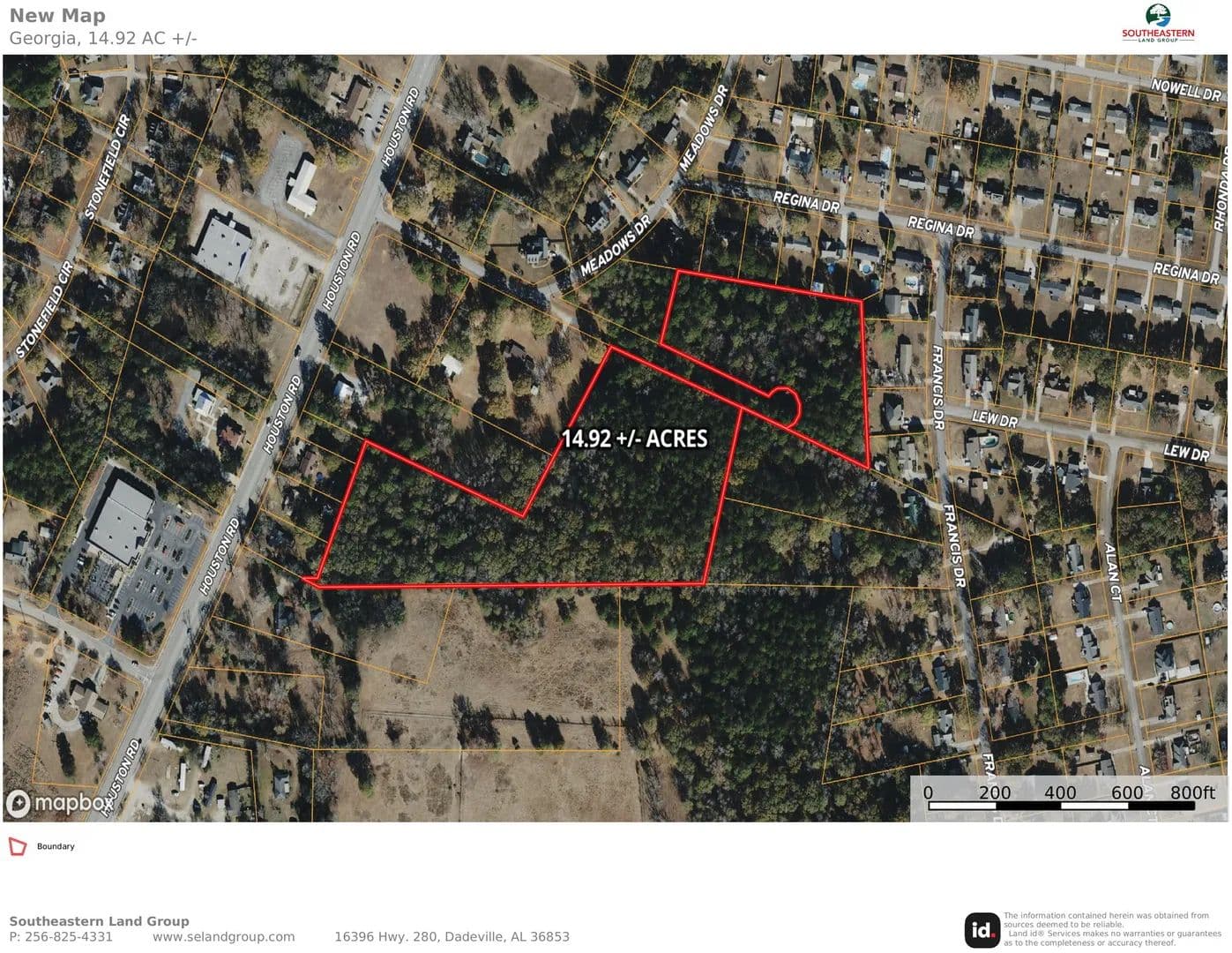 14.92 +/- Wooded Acres in Bibb County GA - Macon, Georgia, 31216