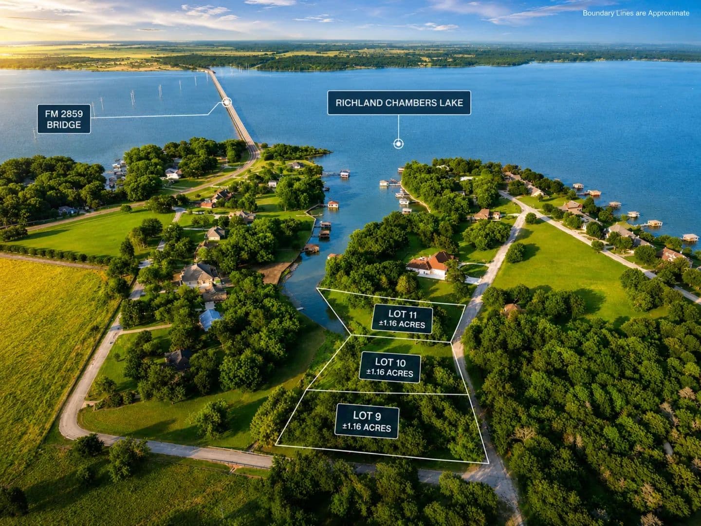3.9 Acres of Land for Sale in Corsicana, TX - Corsicana, Texas, 75109