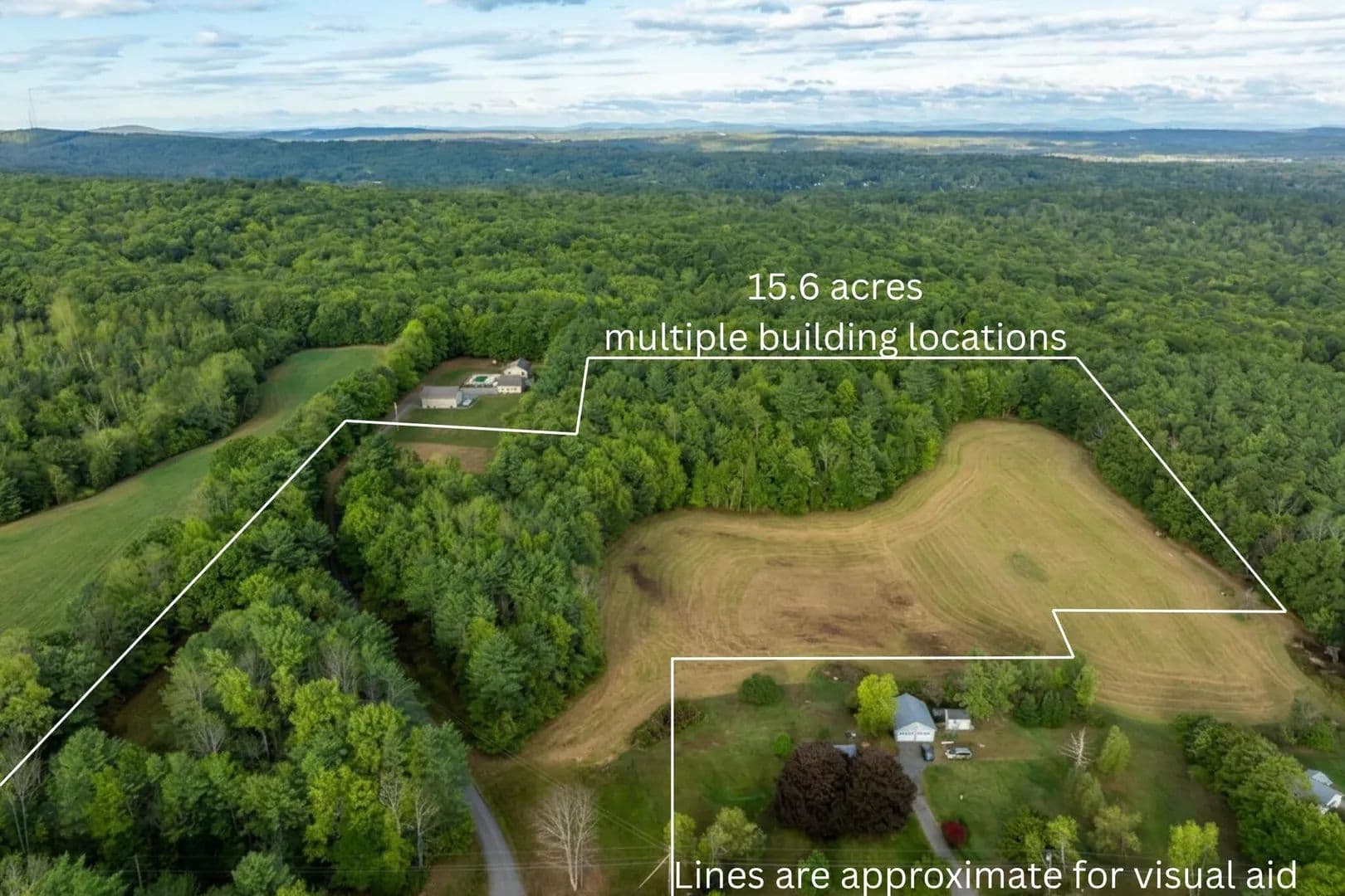 15.6 Acres of Land for Sale in Litchfield, ME - Litchfield, Maine, 04350
