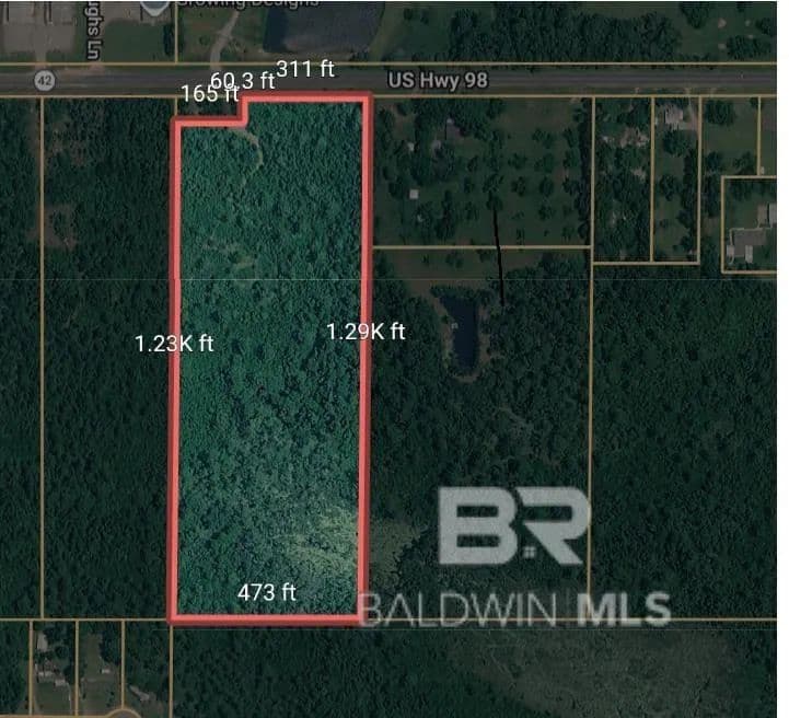 13.82 Acres of Land for Sale in Elberta, Alabama - Elberta, Alabama, 36530