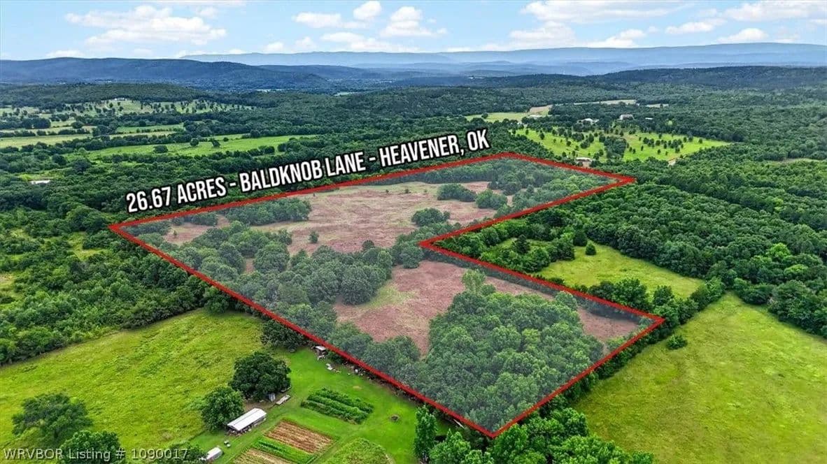 26.67 Acres of Land for Sale in Heavener, OK - Heavener, Oklahoma, 74937