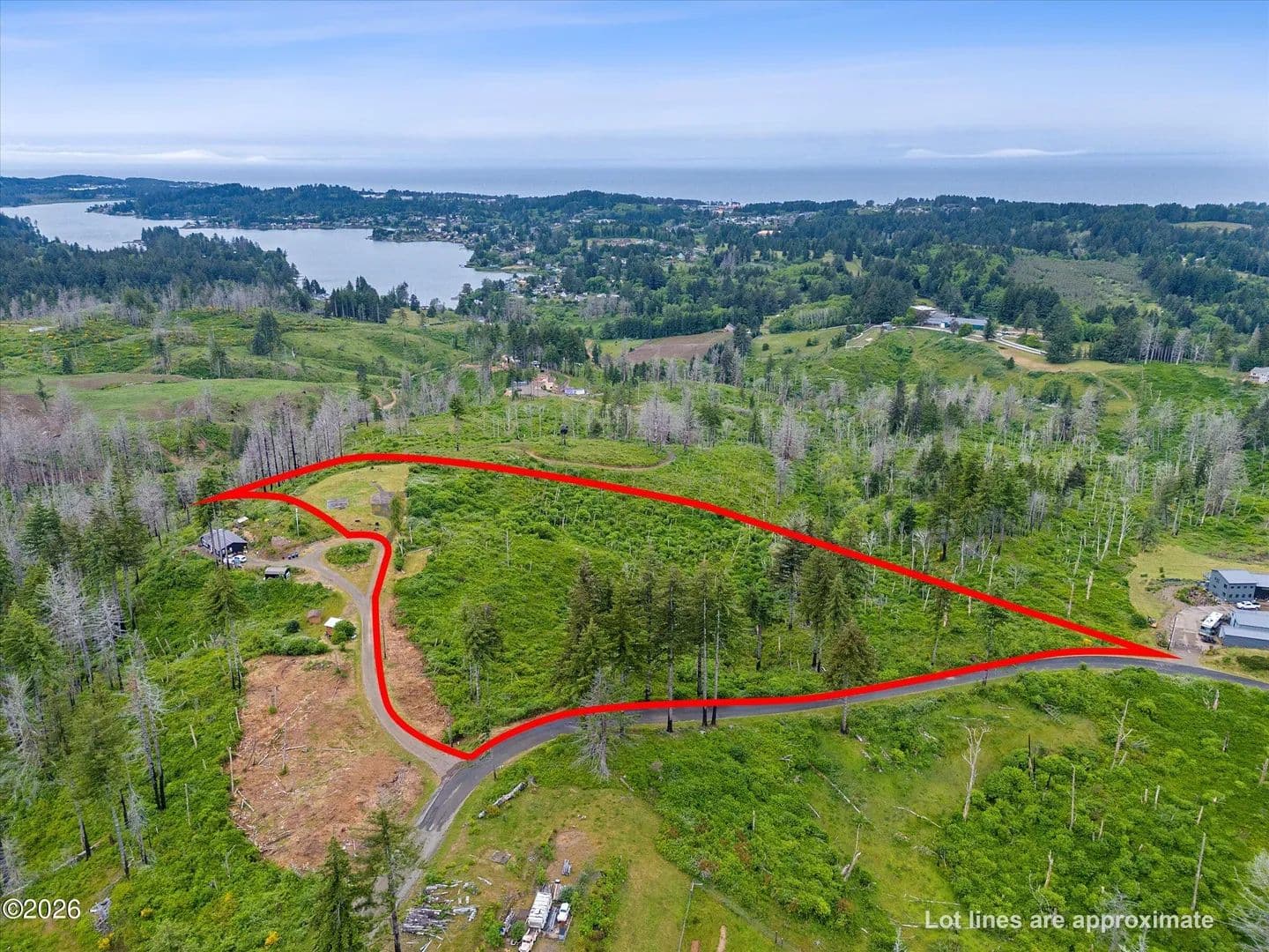 Property from 7595 NE Viewcrest Court - KW - Otis, Oregon, 97368
