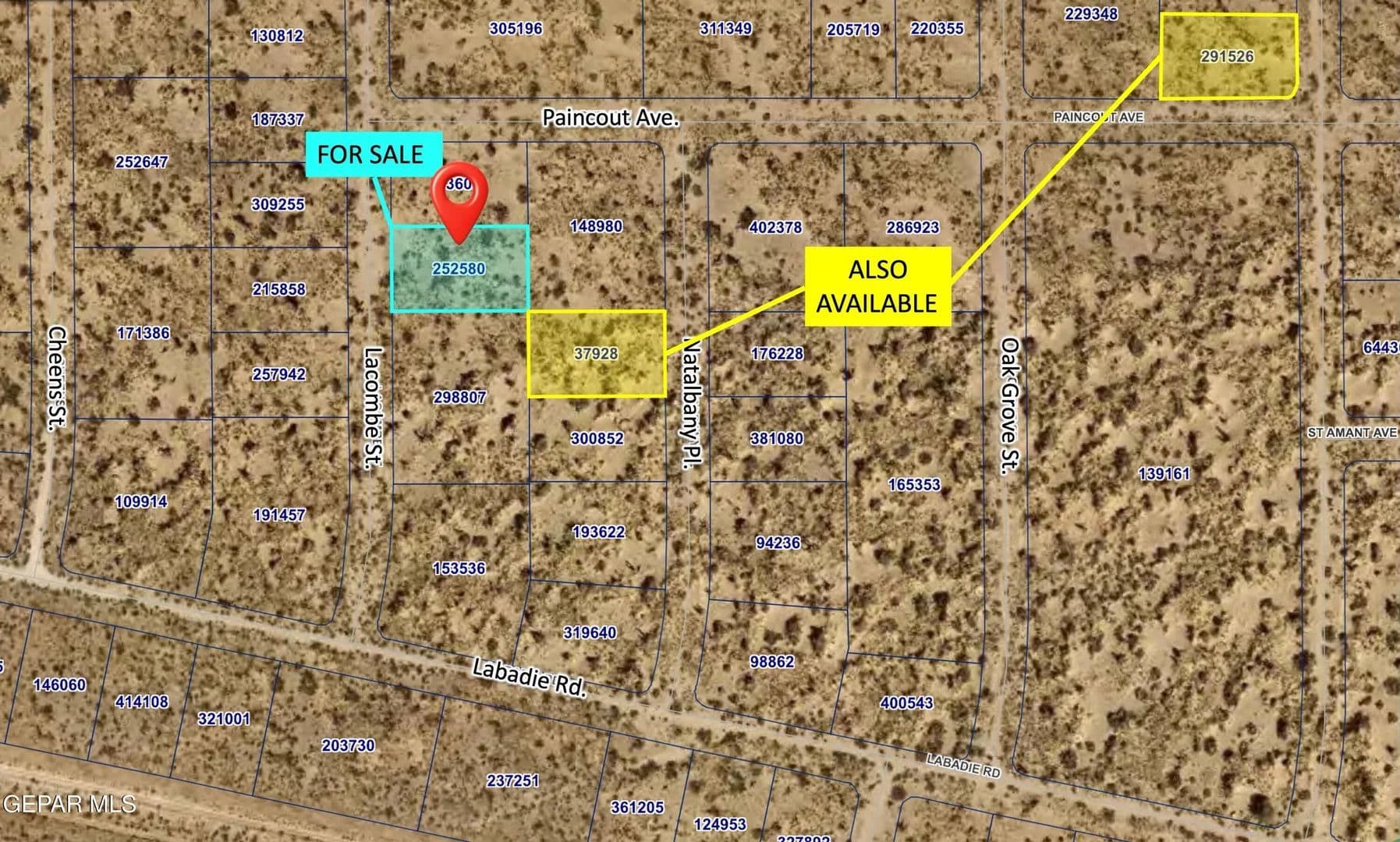 Property from PN-252580 Lacombe Street - KW - El Paso, Texas, 79928