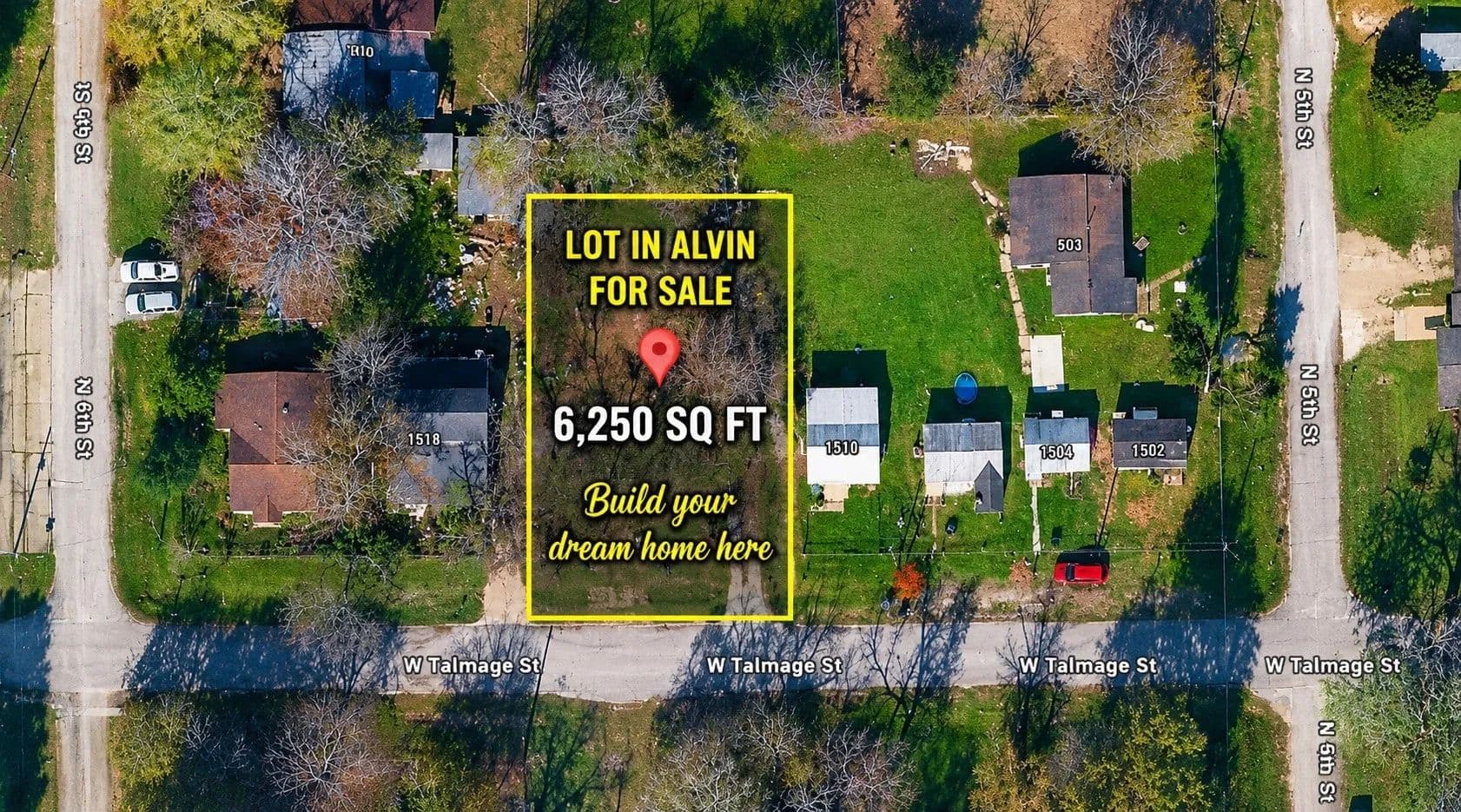 Property from 1512 W Talmadge Street - KW - Alvin, Texas, 77511