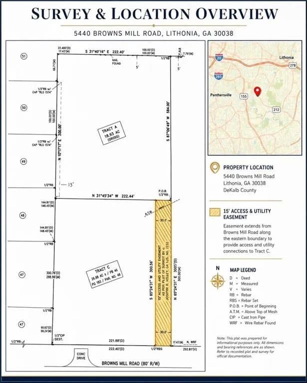 Vacant Land in Lithonia - Lithonia, Georgia, 30038