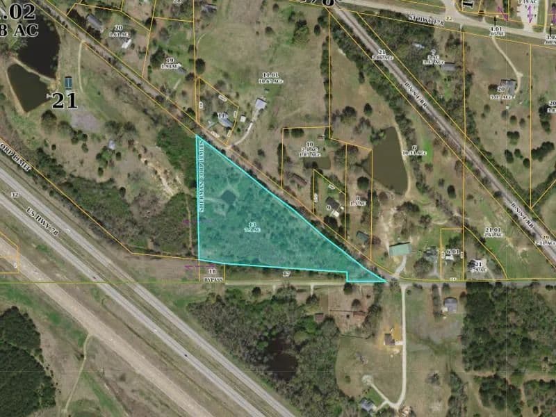 Property from County Road 292 - KW - Sherman, Mississippi, 38828