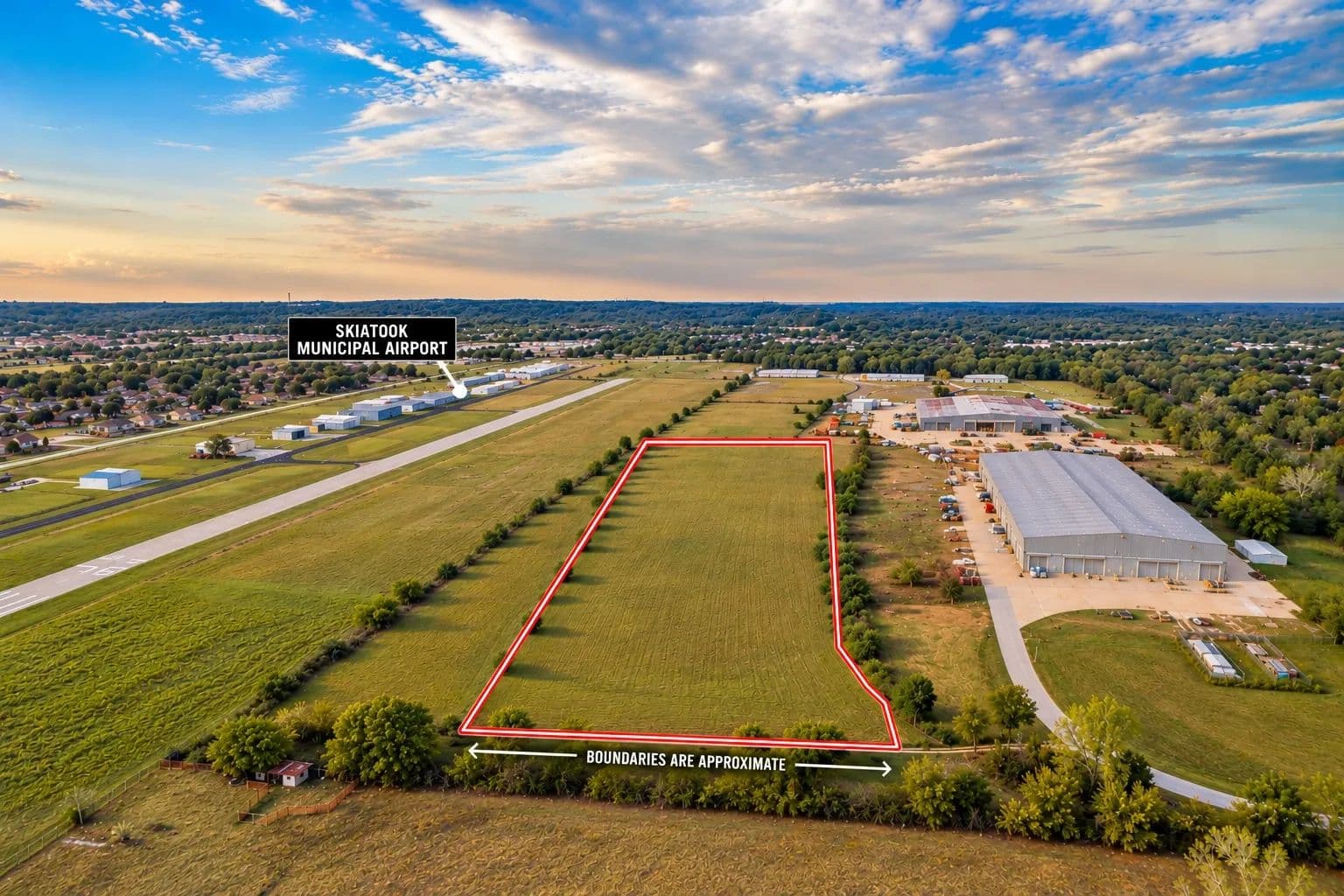 13.5 Acres of Land for Sale in Skiatook, OK - land for sale
