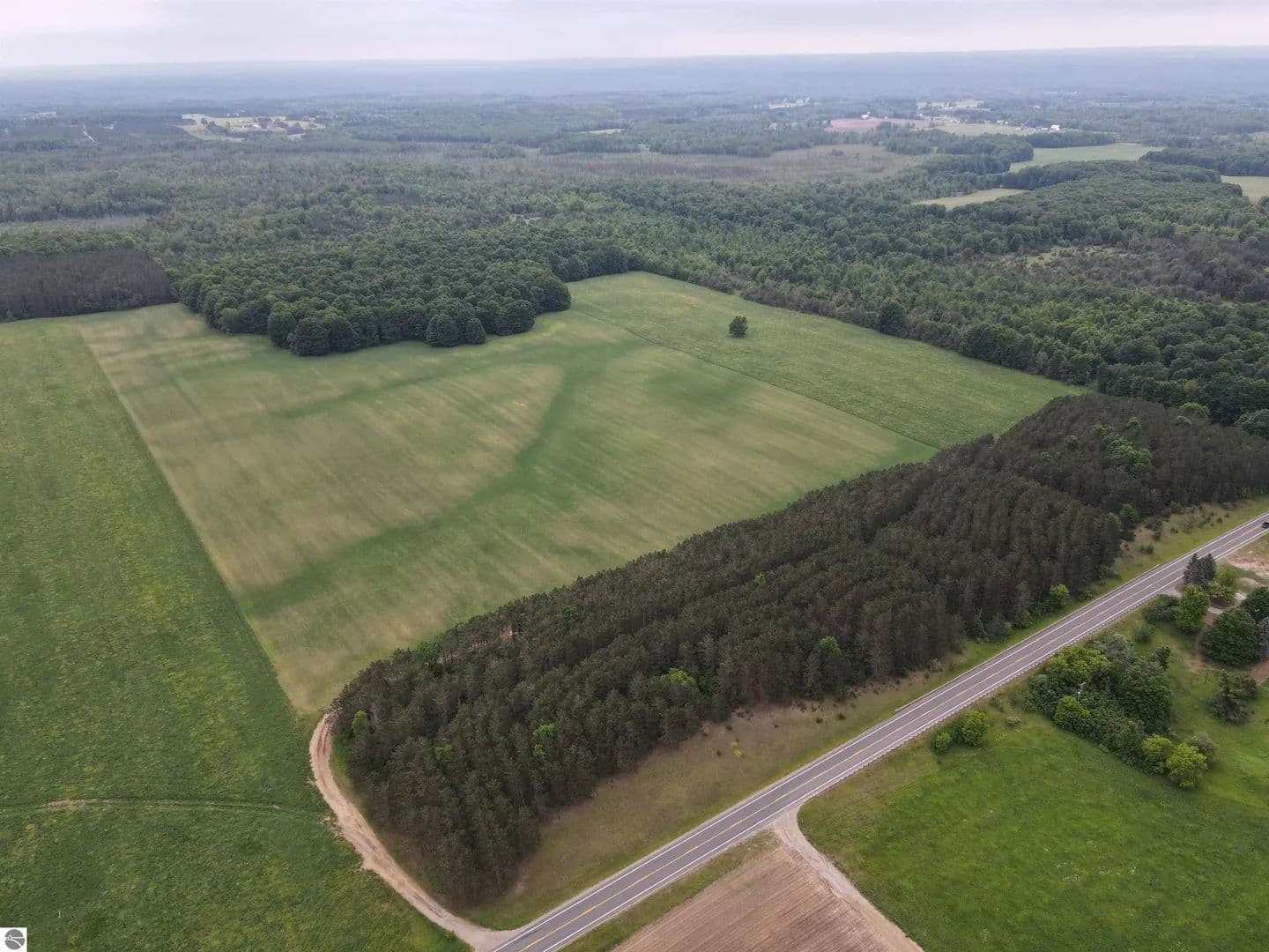 Property from 120 acres Blackman Road - KW - Kingsley, Michigan, 49649