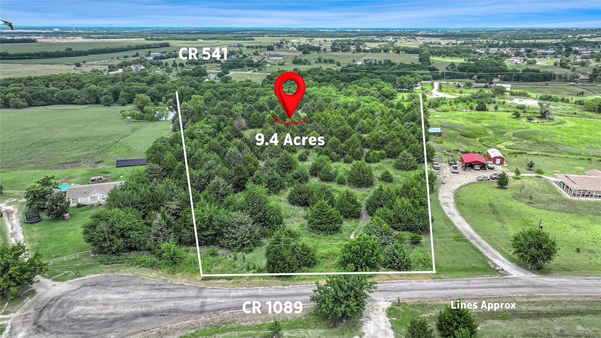 9.39 Acres of Land for Sale in Royse City, Texas - Royse City, Texas, 75189